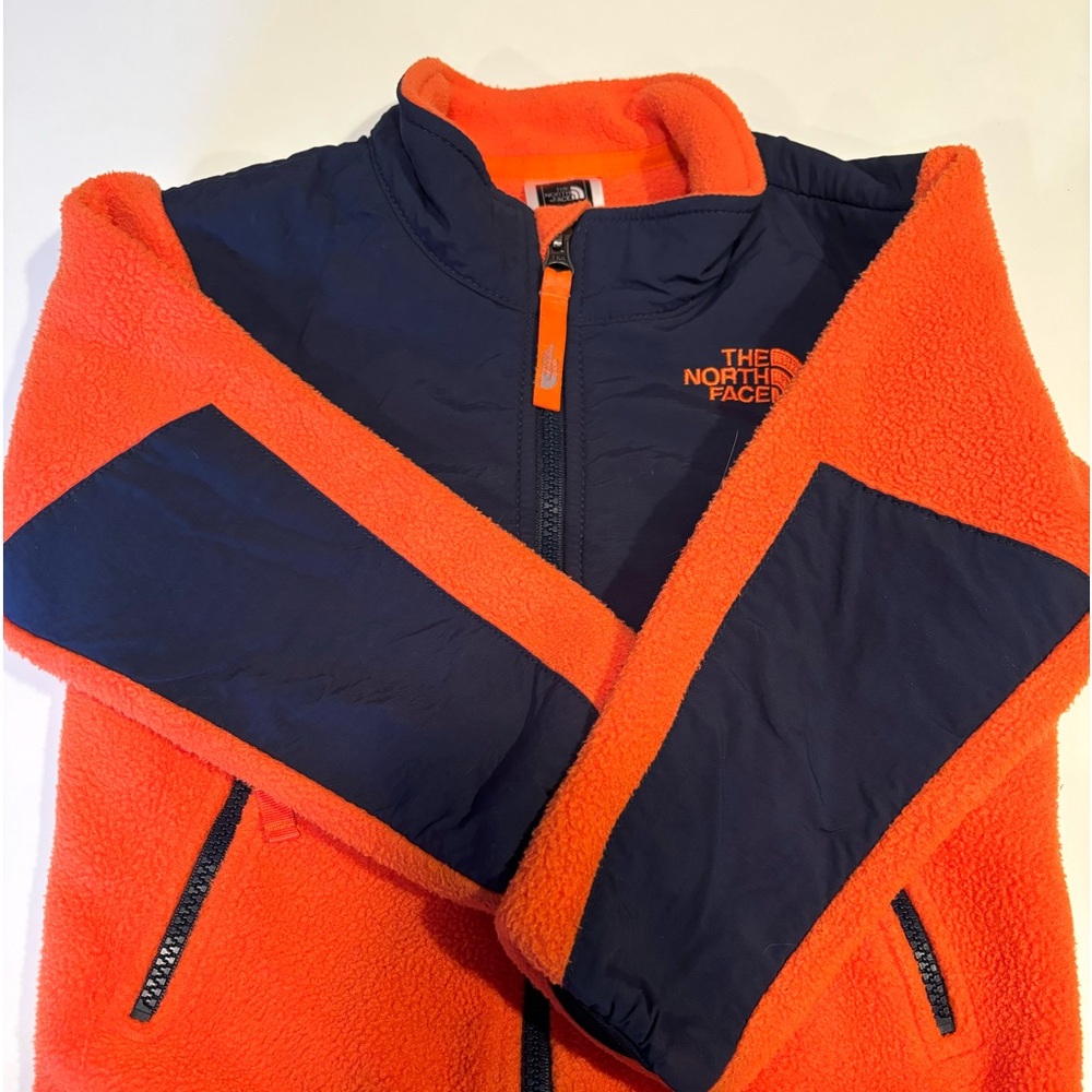 The North Face fleece jacket.